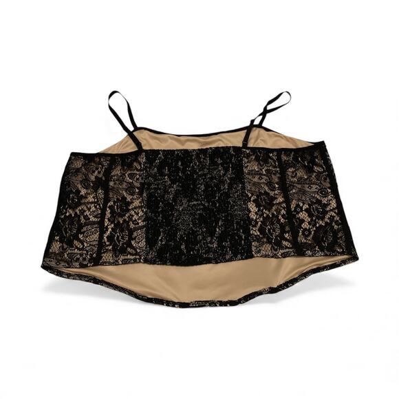 Torrid Lace Corset Tank Top Adjustable Straps Form Slimming Whimsigoth Sz 5 5X - Picture 2 of 7